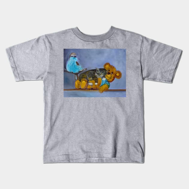 CATNAP Kids T-Shirt by jennyleeandjim